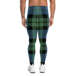 Plaid Mens Running Leggings, Plaid Meggings Men's, Tartan Plaid Leggings Men, plaid leggings, mens running leggings, mens gym leggings, buffalo plaid leggings, brown leggings, grey leggings, red leggings, green leggings, purple leggings, blue leggings, Mens Sports Leggings, meggings men, Pattern Leggings