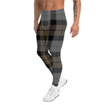 Plaid Mens Running Leggings, Plaid Meggings Men's, Tartan Plaid Leggings Men, plaid leggings, mens running leggings, mens gym leggings, buffalo plaid leggings, brown leggings, grey leggings, red leggings, green leggings, purple leggings, blue leggings, Mens Sports Leggings, meggings men, Pattern Leggings