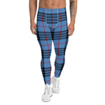 Plaid Mens Running Leggings, Plaid Meggings Men's, Tartan Plaid Leggings Men, plaid leggings, mens running leggings, mens gym leggings, buffalo plaid leggings, brown leggings, grey leggings, red leggings, green leggings, purple leggings, blue leggings, Mens Sports Leggings, meggings men, Pattern Leggings