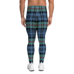 Plaid Mens Running Leggings, Plaid Meggings Men's, Tartan Plaid Leggings Men, plaid leggings, mens running leggings, mens gym leggings, buffalo plaid leggings, brown leggings, grey leggings, red leggings, green leggings, purple leggings, blue leggings, Mens Sports Leggings, meggings men, Pattern Leggings