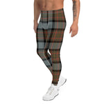 Plaid Mens Running Leggings, Plaid Meggings Men's, Tartan Plaid Leggings Men, plaid leggings, mens running leggings, mens gym leggings, buffalo plaid leggings, brown leggings, grey leggings, red leggings, green leggings, purple leggings, blue leggings, Mens Sports Leggings, meggings men, Pattern Leggings