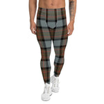 Plaid Mens Running Leggings, Plaid Meggings Men's, Tartan Plaid Leggings Men, plaid leggings, mens running leggings, mens gym leggings, buffalo plaid leggings, brown leggings, grey leggings, red leggings, green leggings, purple leggings, blue leggings, Mens Sports Leggings, meggings men, Pattern Leggings