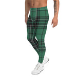 Plaid Mens Running Leggings, Plaid Meggings Men's, Tartan Plaid Leggings Men, plaid leggings, mens running leggings, mens gym leggings, buffalo plaid leggings, brown leggings, grey leggings, red leggings, green leggings, purple leggings, blue leggings, Mens Sports Leggings, meggings men, Pattern Leggings