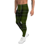 Plaid Mens Running Leggings, Plaid Meggings Men's, Tartan Plaid Leggings Men, plaid leggings, mens running leggings, mens gym leggings, buffalo plaid leggings, brown leggings, grey leggings, red leggings, green leggings, purple leggings, blue leggings, Mens Sports Leggings, meggings men, Pattern Leggings