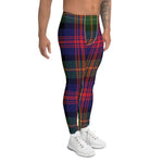Plaid Mens Running Leggings, Plaid Meggings Men's, Tartan Plaid Leggings Men, plaid leggings, mens running leggings, mens gym leggings, buffalo plaid leggings, brown leggings, grey leggings, red leggings, green leggings, purple leggings, blue leggings, Mens Sports Leggings, meggings men, Pattern Leggings