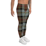 Plaid Mens Running Leggings, Plaid Meggings Men's, Tartan Plaid Leggings Men, plaid leggings, mens running leggings, mens gym leggings, buffalo plaid leggings, brown leggings, grey leggings, red leggings, green leggings, purple leggings, blue leggings, Mens Sports Leggings, meggings men, Pattern Leggings
