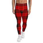 Plaid Mens Running Leggings, Plaid Meggings Men's, Tartan Plaid Leggings Men, plaid leggings, mens running leggings, mens gym leggings, buffalo plaid leggings, brown leggings, grey leggings, red leggings, green leggings, purple leggings, blue leggings, Mens Sports Leggings, meggings men, Pattern Leggings