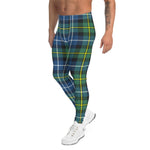 Plaid Mens Running Leggings, Plaid Meggings Men's, Tartan Plaid Leggings Men, plaid leggings, mens running leggings, mens gym leggings, buffalo plaid leggings, brown leggings, grey leggings, red leggings, green leggings, purple leggings, blue leggings, Mens Sports Leggings, meggings men, Pattern Leggings