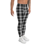 Plaid Mens Running Leggings, Plaid Meggings Men's, Tartan Plaid Leggings Men, plaid leggings, mens running leggings, mens gym leggings, buffalo plaid leggings, brown leggings, grey leggings, red leggings, green leggings, purple leggings, blue leggings, Mens Sports Leggings, meggings men, Pattern Leggings