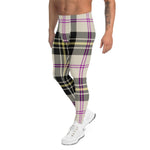 Plaid Mens Running Leggings, Plaid Meggings Men's, Tartan Plaid Leggings Men, plaid leggings, mens running leggings, mens gym leggings, buffalo plaid leggings, brown leggings, grey leggings, red leggings, green leggings, purple leggings, blue leggings, Mens Sports Leggings, meggings men, Pattern Leggings