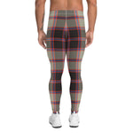 Plaid Mens Running Leggings, Plaid Meggings Men's, Tartan Plaid Leggings Men, plaid leggings, mens running leggings, mens gym leggings, buffalo plaid leggings, brown leggings, grey leggings, red leggings, green leggings, purple leggings, blue leggings, Mens Sports Leggings, meggings men, Pattern Leggings