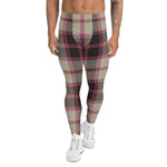 Plaid Mens Running Leggings, Plaid Meggings Men's, Tartan Plaid Leggings Men, plaid leggings, mens running leggings, mens gym leggings, buffalo plaid leggings, brown leggings, grey leggings, red leggings, green leggings, purple leggings, blue leggings, Mens Sports Leggings, meggings men, Pattern Leggings