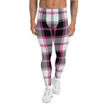 Plaid Mens Running Leggings, Plaid Meggings Men's, Tartan Plaid Leggings Men, plaid leggings, mens running leggings, mens gym leggings, buffalo plaid leggings, brown leggings, grey leggings, red leggings, green leggings, purple leggings, blue leggings, Mens Sports Leggings, meggings men, Pattern Leggings