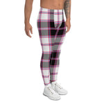 Plaid Mens Running Leggings, Plaid Meggings Men's, Tartan Plaid Leggings Men, plaid leggings, mens running leggings, mens gym leggings, buffalo plaid leggings, brown leggings, grey leggings, red leggings, green leggings, purple leggings, blue leggings, Mens Sports Leggings, meggings men, Pattern Leggings