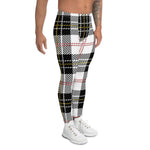 Plaid Mens Running Leggings, Plaid Meggings Men's, Tartan Plaid Leggings Men, plaid leggings, mens running leggings, mens gym leggings, buffalo plaid leggings, brown leggings, grey leggings, red leggings, green leggings, purple leggings, blue leggings, Mens Sports Leggings, meggings men, Pattern Leggings