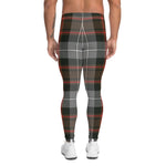 Plaid Mens Running Leggings, Plaid Meggings Men's, Tartan Plaid Leggings Men, plaid leggings, mens running leggings, mens gym leggings, buffalo plaid leggings, brown leggings, grey leggings, red leggings, green leggings, purple leggings, blue leggings, Mens Sports Leggings, meggings men, Pattern Leggings