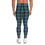 Plaid Mens Running Leggings, Plaid Meggings Men's, Tartan Plaid Leggings Men, plaid leggings, mens running leggings, mens gym leggings, buffalo plaid leggings, brown leggings, grey leggings, red leggings, green leggings, purple leggings, blue leggings, Mens Sports Leggings, meggings men, Pattern Leggings