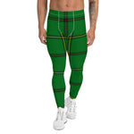 Plaid Mens Running Leggings, Plaid Meggings Men's, Tartan Plaid Leggings Men, plaid leggings, mens running leggings, mens gym leggings, buffalo plaid leggings, brown leggings, grey leggings, red leggings, green leggings, purple leggings, blue leggings, Mens Sports Leggings, meggings men, Pattern Leggings