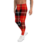 Plaid Mens Running Leggings, Plaid Meggings Men's, Tartan Plaid Leggings Men, plaid leggings, mens running leggings, mens gym leggings, buffalo plaid leggings, brown leggings, grey leggings, red leggings, green leggings, purple leggings, blue leggings, Mens Sports Leggings, meggings men, Pattern Leggings