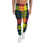 Plaid Mens Running Leggings, Plaid Meggings Men's, Tartan Plaid Leggings Men, plaid leggings, mens running leggings, mens gym leggings, buffalo plaid leggings, brown leggings, grey leggings, red leggings, green leggings, purple leggings, blue leggings, Mens Sports Leggings, meggings men, Pattern Leggings