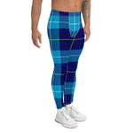 Plaid Mens Running Leggings, Plaid Meggings Men's, Tartan Plaid Leggings Men, plaid leggings, mens running leggings, mens gym leggings, buffalo plaid leggings, brown leggings, grey leggings, red leggings, green leggings, purple leggings, blue leggings, Mens Sports Leggings, meggings men, Pattern Leggings