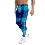 Plaid Mens Running Leggings, Plaid Meggings Men's, Tartan Plaid Leggings Men, plaid leggings, mens running leggings, mens gym leggings, buffalo plaid leggings, brown leggings, grey leggings, red leggings, green leggings, purple leggings, blue leggings, Mens Sports Leggings, meggings men, Pattern Leggings