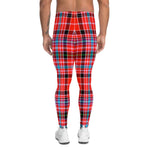 Plaid Mens Running Leggings, Plaid Meggings Men's, Tartan Plaid Leggings Men, plaid leggings, mens running leggings, mens gym leggings, buffalo plaid leggings, brown leggings, grey leggings, red leggings, green leggings, purple leggings, blue leggings, Mens Sports Leggings, meggings men, Pattern Leggings