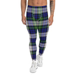 Plaid Mens Running Leggings, Plaid Meggings Men's, Tartan Plaid Leggings Men, plaid leggings, mens running leggings, mens gym leggings, buffalo plaid leggings, brown leggings, grey leggings, red leggings, green leggings, purple leggings, blue leggings, Mens Sports Leggings, meggings men, Pattern Leggings
