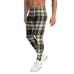 Plaid Mens Running Leggings, Plaid Meggings Men's, Tartan Plaid Leggings Men, plaid leggings, mens running leggings, mens gym leggings, buffalo plaid leggings, brown leggings, grey leggings, red leggings, green leggings, purple leggings, blue leggings, Mens Sports Leggings, meggings men, Pattern Leggings