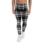 Plaid Mens Running Leggings, Plaid Meggings Men's, Tartan Plaid Leggings Men, plaid leggings, mens running leggings, mens gym leggings, buffalo plaid leggings, brown leggings, grey leggings, red leggings, green leggings, purple leggings, blue leggings, Mens Sports Leggings, meggings men, Pattern Leggings