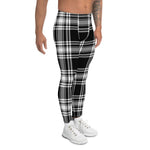 Plaid Mens Running Leggings, Plaid Meggings Men's, Tartan Plaid Leggings Men, plaid leggings, mens running leggings, mens gym leggings, buffalo plaid leggings, brown leggings, grey leggings, red leggings, green leggings, purple leggings, blue leggings, Mens Sports Leggings, meggings men, Pattern Leggings