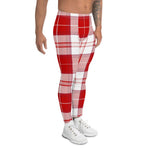 Plaid Mens Running Leggings, Plaid Meggings Men's, Tartan Plaid Leggings Men, plaid leggings, mens running leggings, mens gym leggings, buffalo plaid leggings, brown leggings, grey leggings, red leggings, green leggings, purple leggings, blue leggings, Mens Sports Leggings, meggings men, Pattern Leggings