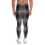 Plaid Mens Running Leggings, Plaid Meggings Men's, Tartan Plaid Leggings Men, plaid leggings, mens running leggings, mens gym leggings, buffalo plaid leggings, brown leggings, grey leggings, red leggings, green leggings, purple leggings, blue leggings, Mens Sports Leggings, meggings men, Pattern Leggings