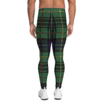 Plaid Mens Running Leggings, Plaid Meggings Men's, Tartan Plaid Leggings Men, plaid leggings, mens running leggings, mens gym leggings, buffalo plaid leggings, brown leggings, grey leggings, red leggings, green leggings, purple leggings, blue leggings, Mens Sports Leggings, meggings men, Pattern Leggings