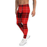 Plaid Mens Running Leggings, Plaid Meggings Men's, Tartan Plaid Leggings Men, plaid leggings, mens running leggings, mens gym leggings, buffalo plaid leggings, brown leggings, grey leggings, red leggings, green leggings, purple leggings, blue leggings, Mens Sports Leggings, meggings men, Pattern Leggings