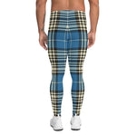 Plaid Mens Running Leggings, Plaid Meggings Men's, Tartan Plaid Leggings Men, plaid leggings, mens running leggings, mens gym leggings, buffalo plaid leggings, brown leggings, grey leggings, red leggings, green leggings, purple leggings, blue leggings, Mens Sports Leggings, meggings men, Pattern Leggings