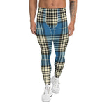 Plaid Mens Running Leggings, Plaid Meggings Men's, Tartan Plaid Leggings Men, plaid leggings, mens running leggings, mens gym leggings, buffalo plaid leggings, brown leggings, grey leggings, red leggings, green leggings, purple leggings, blue leggings, Mens Sports Leggings, meggings men, Pattern Leggings
