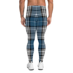 Plaid Mens Running Leggings, Plaid Meggings Men's, Tartan Plaid Leggings Men, plaid leggings, mens running leggings, mens gym leggings, buffalo plaid leggings, brown leggings, grey leggings, red leggings, green leggings, purple leggings, blue leggings, Mens Sports Leggings, meggings men, Pattern Leggings