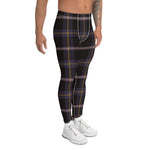 Plaid Mens Running Leggings, Plaid Meggings Men's, Tartan Plaid Leggings Men, plaid leggings, mens running leggings, mens gym leggings, buffalo plaid leggings, brown leggings, grey leggings, red leggings, green leggings, purple leggings, blue leggings, Mens Sports Leggings, meggings men, Pattern Leggings