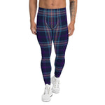 Plaid Mens Running Leggings, Plaid Meggings Men's, Tartan Plaid Leggings Men, plaid leggings, mens running leggings, mens gym leggings, buffalo plaid leggings, brown leggings, grey leggings, red leggings, green leggings, purple leggings, blue leggings, Mens Sports Leggings, meggings men, Pattern Leggings