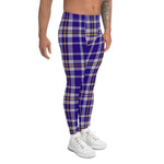 Plaid Mens Running Leggings, Plaid Meggings Men's, Tartan Plaid Leggings Men, plaid leggings, mens running leggings, mens gym leggings, buffalo plaid leggings, brown leggings, grey leggings, red leggings, green leggings, purple leggings, blue leggings, Mens Sports Leggings, meggings men, Pattern Leggings