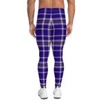 Plaid Mens Running Leggings, Plaid Meggings Men's, Tartan Plaid Leggings Men, plaid leggings, mens running leggings, mens gym leggings, buffalo plaid leggings, brown leggings, grey leggings, red leggings, green leggings, purple leggings, blue leggings, Mens Sports Leggings, meggings men, Pattern Leggings