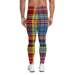 Plaid Mens Running Leggings, Plaid Meggings Men's, Tartan Plaid Leggings Men, plaid leggings, mens running leggings, mens gym leggings, buffalo plaid leggings, brown leggings, grey leggings, red leggings, green leggings, purple leggings, blue leggings, Mens Sports Leggings, meggings men, Pattern Leggings