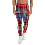 Plaid Mens Running Leggings, Plaid Meggings Men's, Tartan Plaid Leggings Men, plaid leggings, mens running leggings, mens gym leggings, buffalo plaid leggings, brown leggings, grey leggings, red leggings, green leggings, purple leggings, blue leggings, Mens Sports Leggings, meggings men, Pattern Leggings