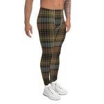 Plaid Mens Running Leggings, Plaid Meggings Men's, Tartan Plaid Leggings Men, plaid leggings, mens running leggings, mens gym leggings, buffalo plaid leggings, brown leggings, grey leggings, red leggings, green leggings, purple leggings, blue leggings, Mens Sports Leggings, meggings men, Pattern Leggings