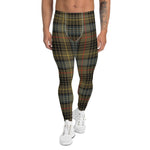 Plaid Mens Running Leggings, Plaid Meggings Men's, Tartan Plaid Leggings Men, plaid leggings, mens running leggings, mens gym leggings, buffalo plaid leggings, brown leggings, grey leggings, red leggings, green leggings, purple leggings, blue leggings, Mens Sports Leggings, meggings men, Pattern Leggings