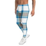 Plaid Mens Running Leggings, Plaid Meggings Men's, Tartan Plaid Leggings Men, plaid leggings, mens running leggings, mens gym leggings, buffalo plaid leggings, brown leggings, grey leggings, red leggings, green leggings, purple leggings, blue leggings, Mens Sports Leggings, meggings men, Pattern Leggings