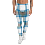 Plaid Mens Running Leggings, Plaid Meggings Men's, Tartan Plaid Leggings Men, plaid leggings, mens running leggings, mens gym leggings, buffalo plaid leggings, brown leggings, grey leggings, red leggings, green leggings, purple leggings, blue leggings, Mens Sports Leggings, meggings men, Pattern Leggings
