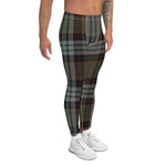 Plaid Mens Running Leggings, Plaid Meggings Men's, Tartan Plaid Leggings Men, plaid leggings, mens running leggings, mens gym leggings, buffalo plaid leggings, brown leggings, grey leggings, red leggings, green leggings, purple leggings, blue leggings, Mens Sports Leggings, meggings men, Pattern Leggings
