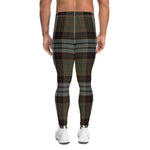 Plaid Mens Running Leggings, Plaid Meggings Men's, Tartan Plaid Leggings Men, plaid leggings, mens running leggings, mens gym leggings, buffalo plaid leggings, brown leggings, grey leggings, red leggings, green leggings, purple leggings, blue leggings, Mens Sports Leggings, meggings men, Pattern Leggings